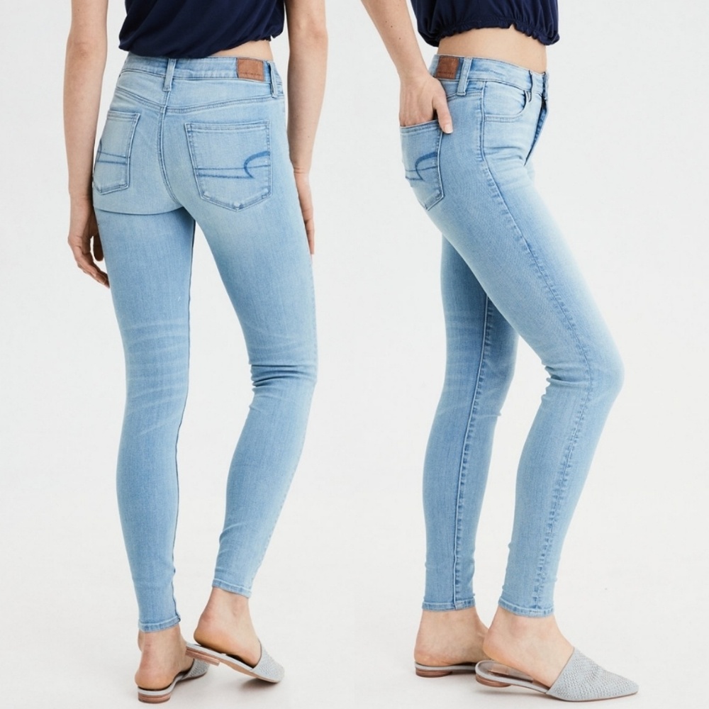 ❌ SOLD ❌ Sz 6, light super stretch skinny jegging